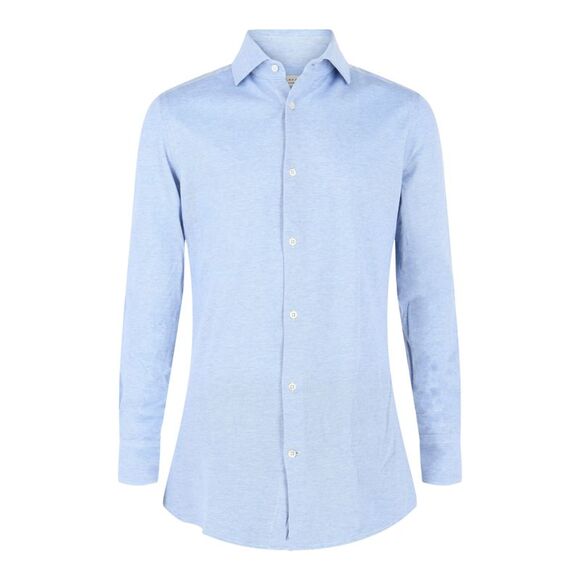 Slowear Glanshirt Collared Button-up Shirt Blue Mens